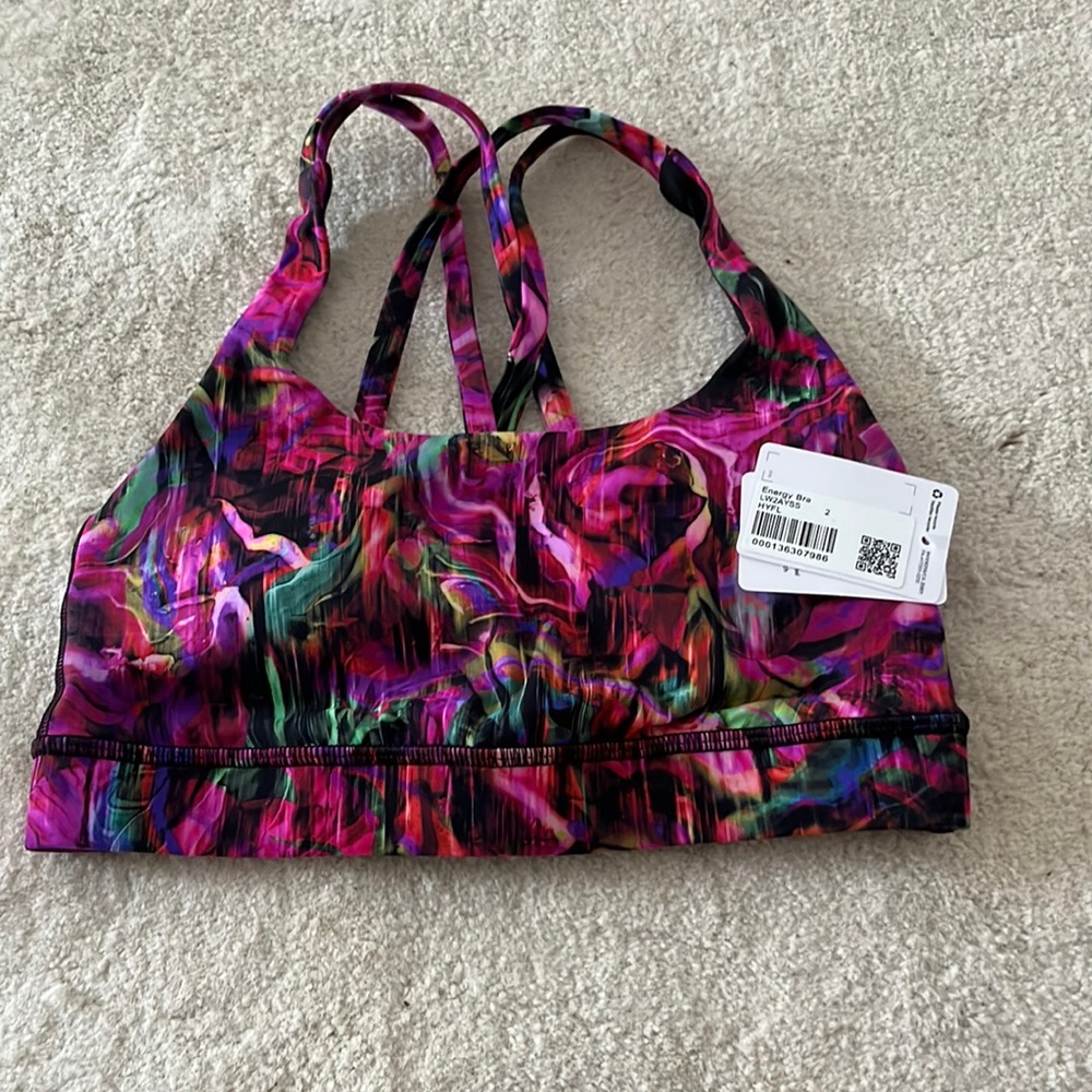 Lululemon energy sports bra. Size 2.